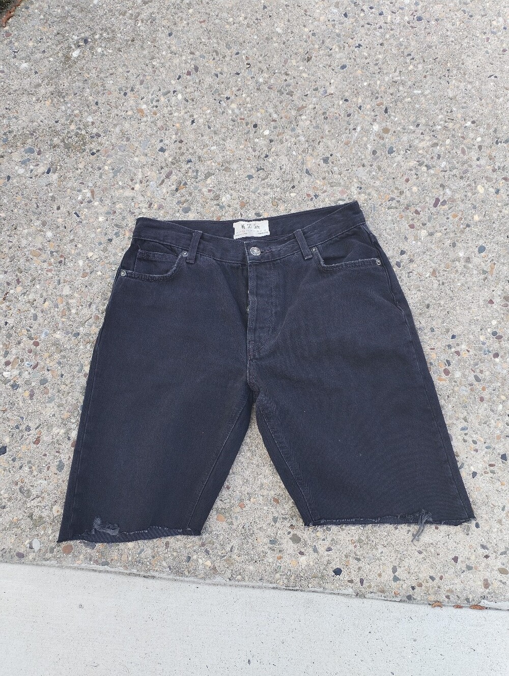 We The Free Black Women's Denim Cutoff Shorts